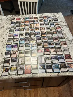 Mtg Rare Lot x100 - Magic The Gathering Rare Card Lot Mtg Rares LP-Mp - Image 1