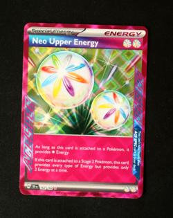 Pokemon Card - Neo Upper Energy 162/162 - Temporal Forces - Ace Spec Rare - NM ⭐ - Image 1