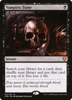 Magic MTG Commander Legends Vampiric Tutor NEAR MINT NM - Image 1