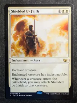 Shielded by Faith - Commander 2015 (MTG) - Image 1