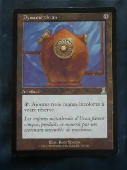 mtg magic thran dynamo URZA's DESTINY FRENCH vf fr destinee d'urza - Image 1
