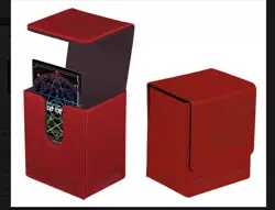 Case Of 6. MTG Ultra Pro Force of Will - RED Flip Deck Box 6 BAXS CASE FACTORY - Image 1
