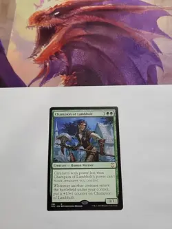 MTG - Champion of Lambholt SNC Regular Rare #284 - Image 2