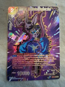 Beerus Motivated Destruction BT17-134 SPR Foil Dragon Ball Super Card Game | NM - Image 1