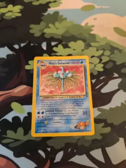 Pokemon TCG Misty's Tentacruel Holo Card Gym Heroes 10/132 Unlimited Rare LP - Image 1