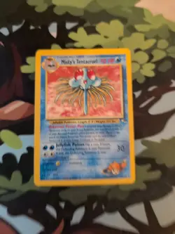 Pokemon TCG Misty's Tentacruel Holo Card Gym Heroes 10/132 Unlimited Rare LP - Image 5
