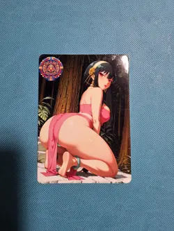 Beautiful Waifu Card -Yor Briar -Goddess ACG Custom DIY Fan Art Card - Image 1