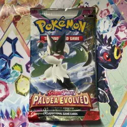 Paldea Evolved Booster Pack - Pokemon card TCG - Sealed - Image 1