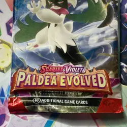Paldea Evolved Booster Pack - Pokemon card TCG - Sealed - Image 2