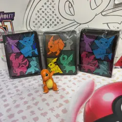 3X-65 Ct Evolving Skies ETB Eeveelution Card Sleeves | New, Sealed Pokemon - Image 1