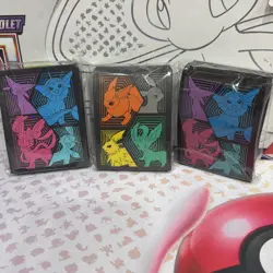 3X-65 Ct Evolving Skies ETB Eeveelution Card Sleeves | New, Sealed Pokemon - Image 2