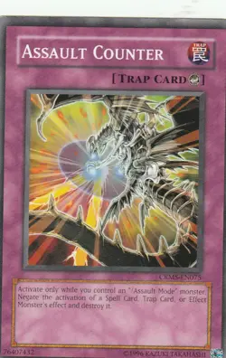 YUGIOH CARD 1 x ASSAULT COUNTER CRMS-EN075 - Image 1