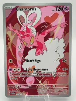 Enamorus Full Art 180/167 Twilight Masquerade Pokemon Card - Image 1