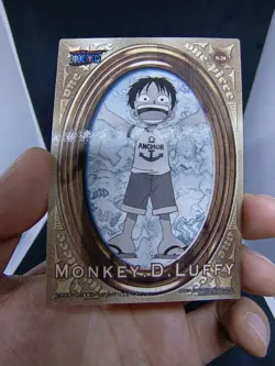 One Piece Card ☠ - MONKEY D. LUFFY, ACE & SHANKS (AMADA) YEAR 2002 / "ALL 7" - Image 5