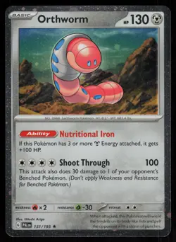 Orthworm - (Cosmo Holo) Holo Promo Miscellaneous Cards & Products 151/193 NM - Image 1