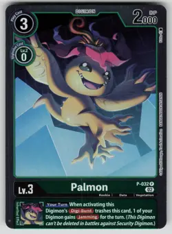 Palmon - P-032 Foil Promo Digimon Promotion Cards P-032 P NM - Image 1