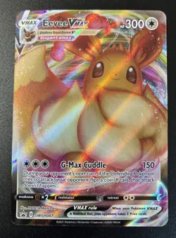 Eevee VMAX SWSH087 SWSH: Sword & Shield Promo Cards Holo - Image 1
