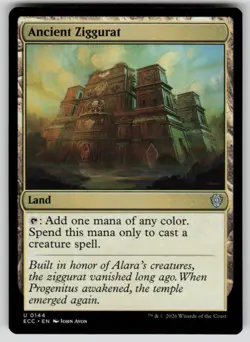 Ancient Ziggurat Normal U Commander: Lorwyn Eclipsed 144 NM - Image 1