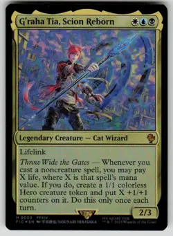 G'raha Tia, Scion Reborn Foil M Commander: FINAL FANTASY 3 NM - Image 1