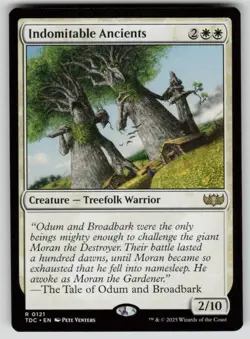 Indomitable Ancients Normal R Commander: Tarkir: Dragonstorm 121 NM - Image 1