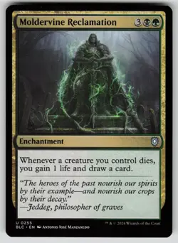 Moldervine Reclamation Normal U Commander: Bloomburrow 255 NM - Image 1