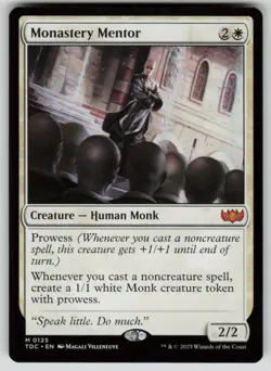 Monastery Mentor Normal M Commander: Tarkir: Dragonstorm 125 NM - Image 1