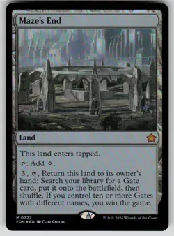 Maze's End Foil M Foundations 727 NM - Image 1