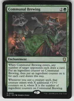 Communal Brewing Normal R Commander: Bloomburrow 29 NM - Image 1