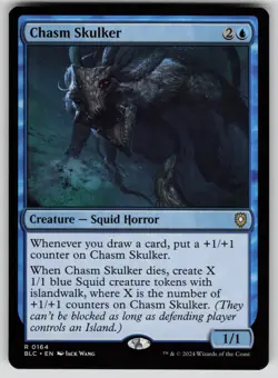 Chasm Skulker Normal R Commander: Bloomburrow 164 NM - Image 1