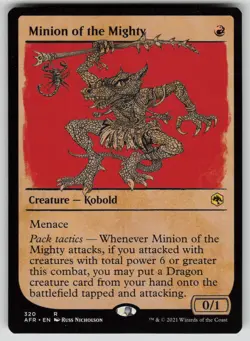 Minion of the Mighty (Showcase) Normal R AFR 320 NM - Image 1
