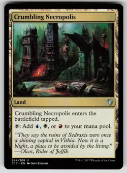 Crumbling Necropolis Normal U Commander 2017 244 NM - Image 1
