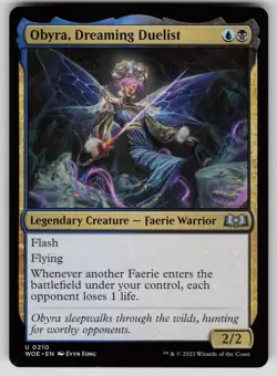 Obyra, Dreaming Duelist Normal U Wilds of Eldraine 210 NM - Image 1
