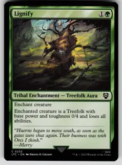 Lignify Normal C The Lord of the Rings 252 NM - Image 1