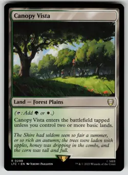 Canopy Vista Normal R The Lord of the Rings 298 NM - Image 1