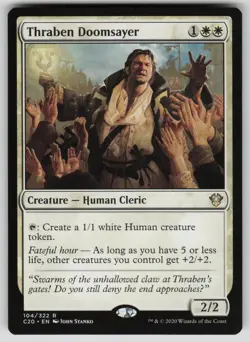 Thraben Doomsayer Normal R Commander 2020 104 NM - Image 1