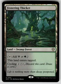 Festering Thicket Normal R Commander: Lorwyn Eclipsed 61 NM - Image 1