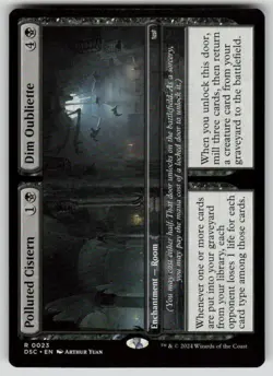 Polluted Cistern // Dim Oubliette Normal R Duskmourn: House of Horror 23 NM - Image 1