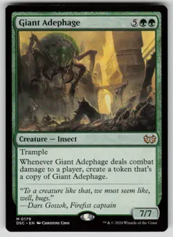 Giant Adephage Normal M Commander: Duskmourn: House of Horror 179 NM - Image 1