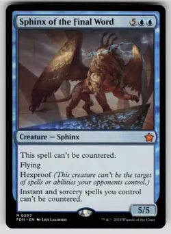 Sphinx of the Final Word M Foundations 597 NM - Image 1