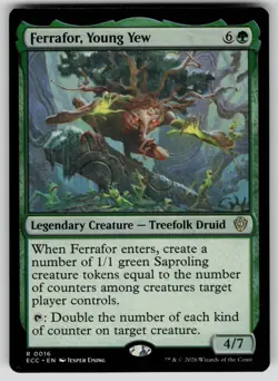 Ferrafor, Young Yew Normal R Commander: Lorwyn Eclipsed 16 NM - Image 1