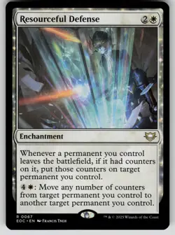 Resourceful Defense Normal R Commander: Edge of Eternities 67 NM - Image 1
