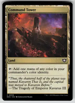 Command Tower Normal C Commander: Edge of Eternities 59 NM - Image 1