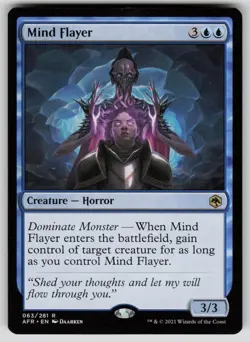 Mind Flayer Normal R Adventures in the Forgotten Realms 63 NM - Image 1