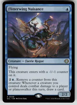 Flitterwing Nuisance Normal R Lorwyn Eclipsed 48 NM - Image 1