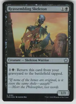Reassembling Skeleton Foil U Foundations 182 NM - Image 1