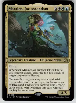 Maralen, Fae Ascendant Normal R Lorwyn Eclipsed 233 NM - Image 1