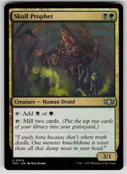 Skull Prophet Normal U Commander: Tarkir: Dragonstorm 304 NM - Image 1