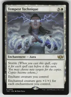 Tempest Technique Normal R Commander: Tarkir: Dragonstorm 16 NM - Image 1