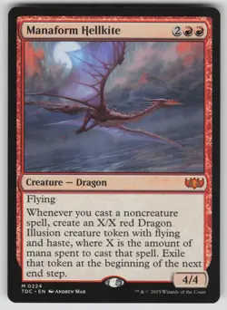 Manaform Hellkite Normal M Commander: Tarkir: Dragonstorm 224 NM - Image 1