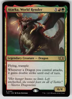 Atarka, World Render Normal R Commander: Tarkir: Dragonstorm 281 NM - Image 1
